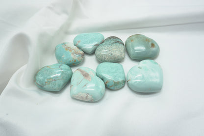 COEUR TURQUOISE DE MADAGASCAR (DICKTITE)