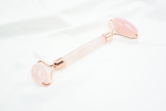 ROULEAU DE MASSAGE QUARTZ ROSE