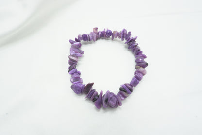 BRACELET BAROQUE CHAROITE