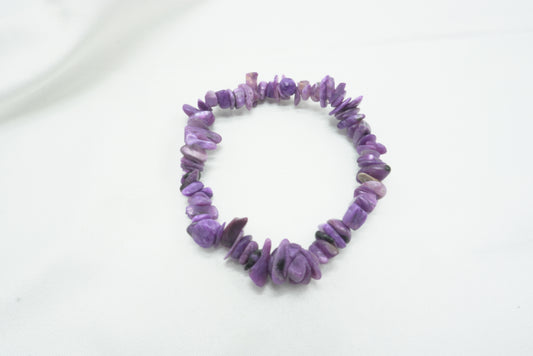 BRACELET BAROQUE CHAROITE