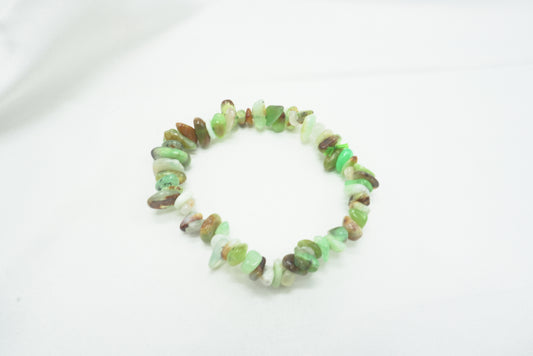 BRACELET BAROQUE CHRYSOPRASE