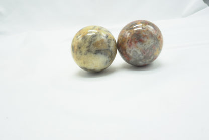 SPHERE AGATE CRAZY LACE