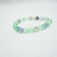 BRACELET FLUORITE MULTICOLORE 8MM