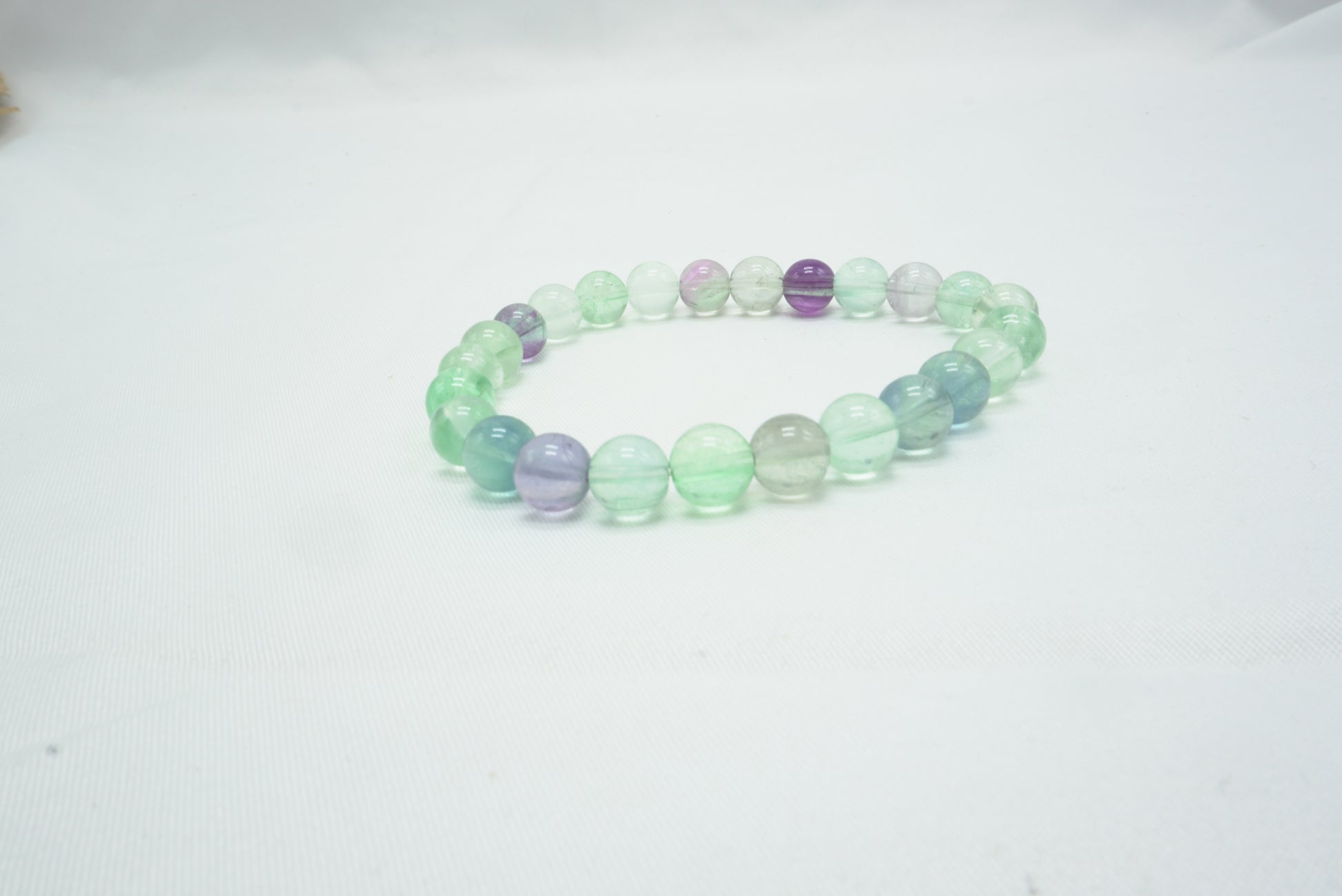 BRACELET FLUORITE MULTICOLORE 8MM