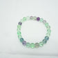 BRACELET FLUORITE MULTICOLORE 8MM