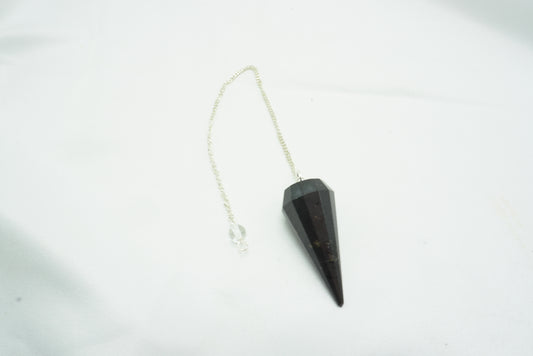 PENDULE TOURMALINE NOIRE