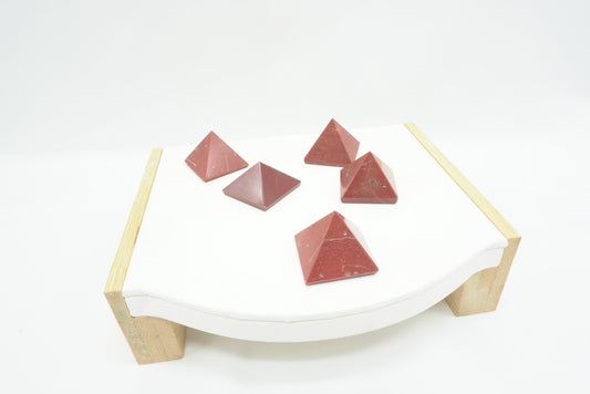 PYRAMIDE JASPE ROUGE