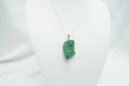 PENDENTIF CHRYSOCOLLE BRUTE