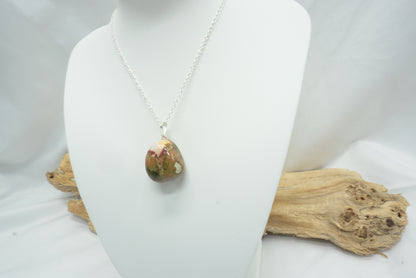 PENDENTIF PIERRE ROULEE RHYOLITE