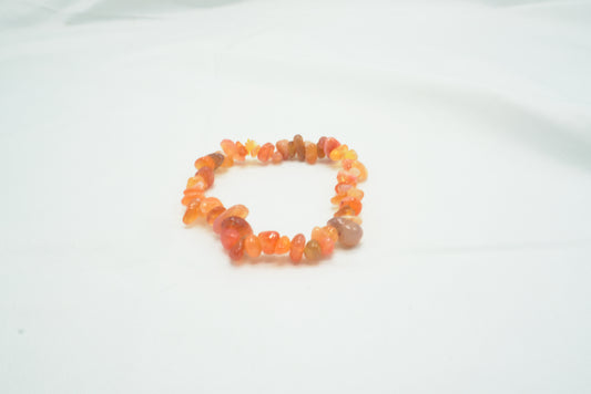 BRACELET BAROQUE CORNALINE