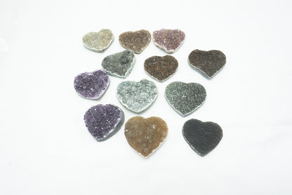 COEUR AMETHYSTE BRUT