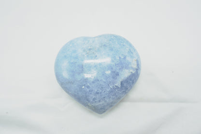 COEUR CALCITE BLEUE (554 grammes)