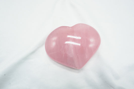 COEUR QUARTZ ROSE (239 grammes)