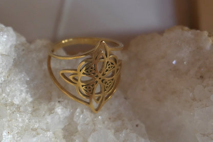 BAGUE FLEUR DESIGN