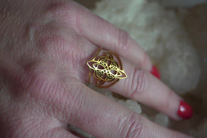 BAGUE FLEUR DESIGN