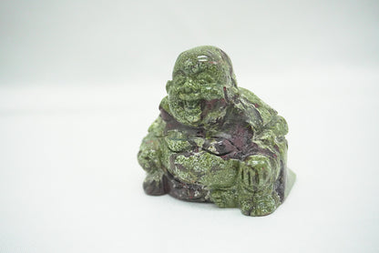 BOUDDHA JASPE SANG DE DRAGON (50MM)