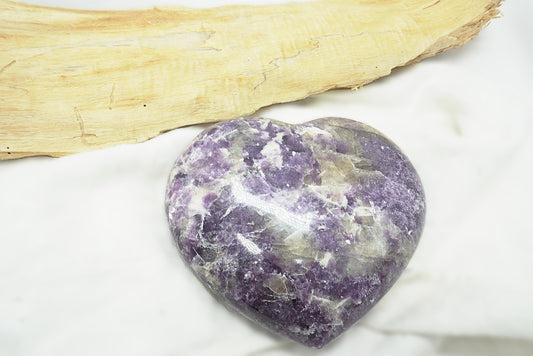 COEUR LEPIDOLITE (575 grammes)