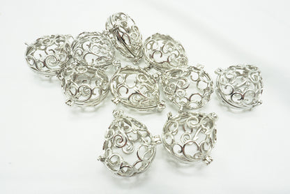CAGE PENDENTIF EN METAL