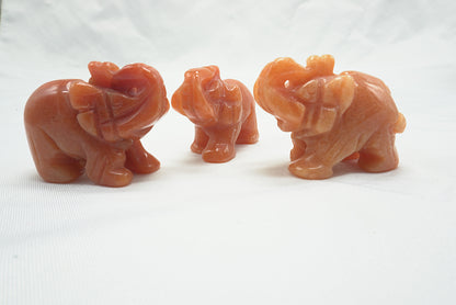 ELEPHANT AVENTURINE ORANGE