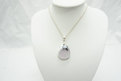 PENDENTIF AGATE DENDRITIQUE (ref 8)