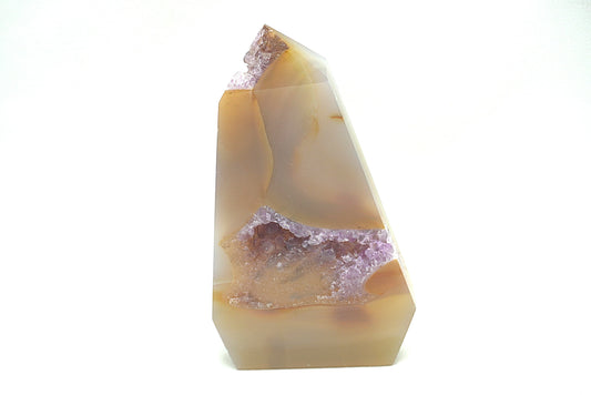POINTE POLIE AMETHYSTE CRISTALLISEE (143 gramme)