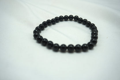 BRACELET TOURMALINE NOIRE 6MM