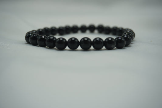BRACELET TOURMALINE NOIRE 6MM