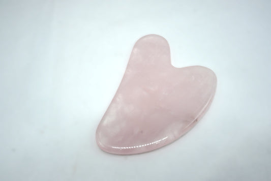 GUA SHA QUARTZ ROSE