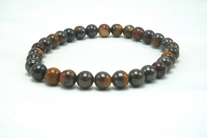 BRACELET OEIL DE FER 6MM