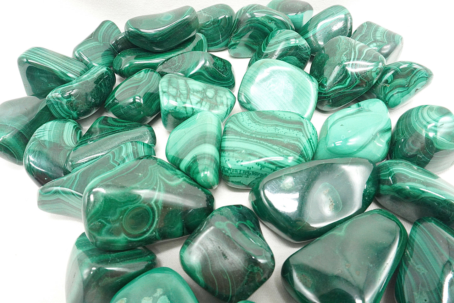 PIERRE ROULEE MALACHITE