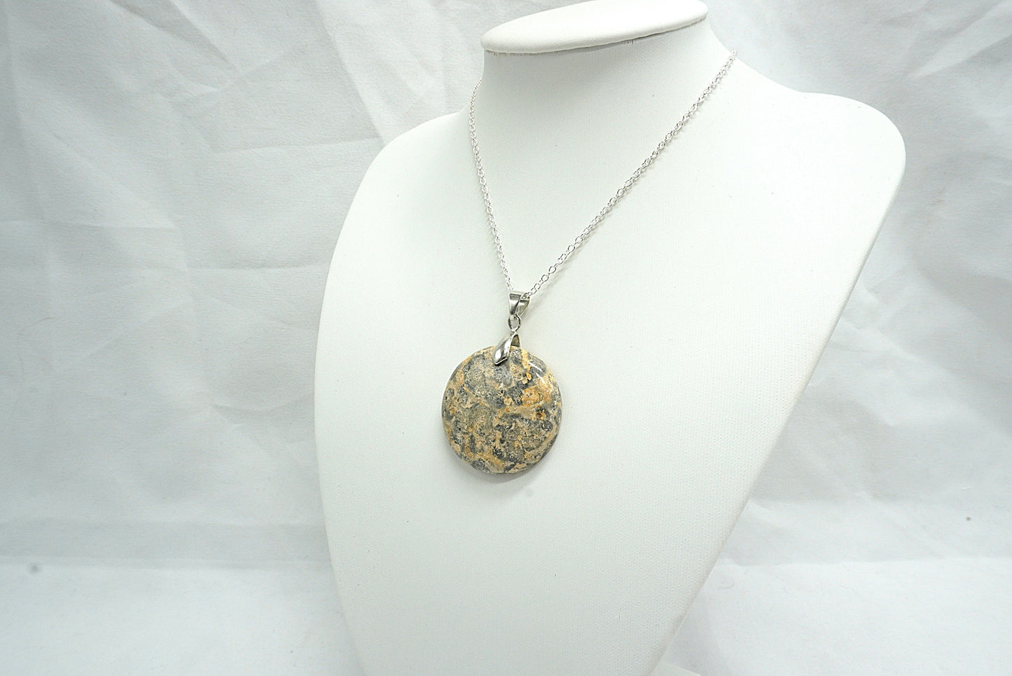 PENDENTIF JASPE LEOPARD (ref 2)
