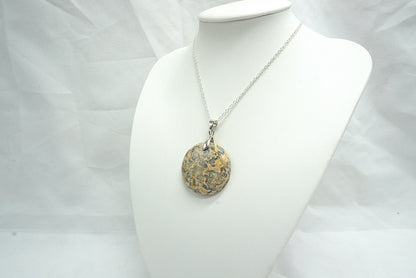 PENDENTIF JASPE LEOPARD (ref 2)