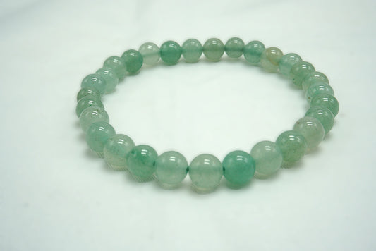 BRACELET AVENTURINE VERTE 6MM