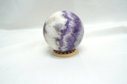 SPHERE AMETHYSTE CHEVRON (234 grammes)