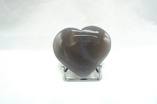 COEUR AGATE GRISE BOTSWANA