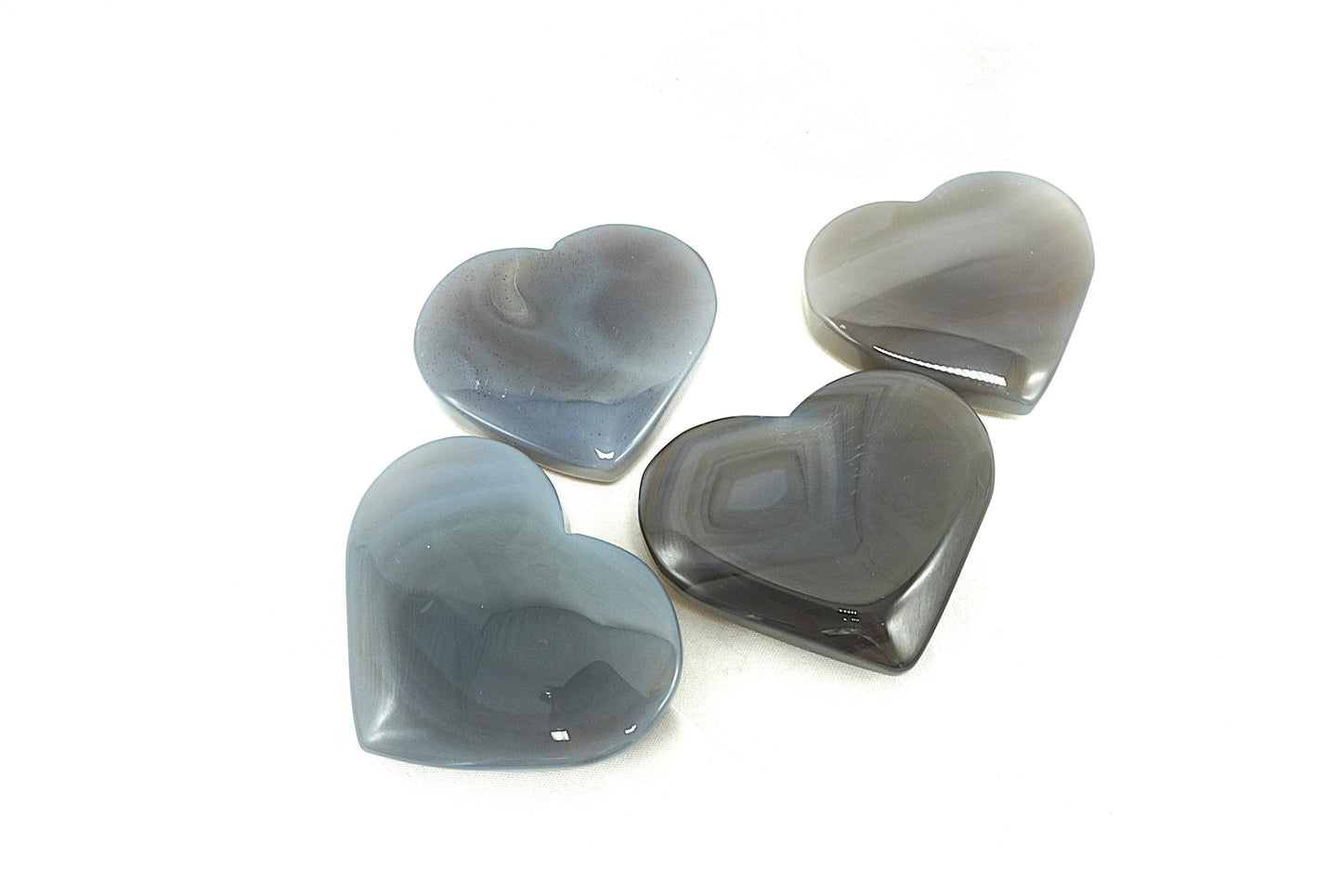 COEUR AGATE GRISE BOTSWANA