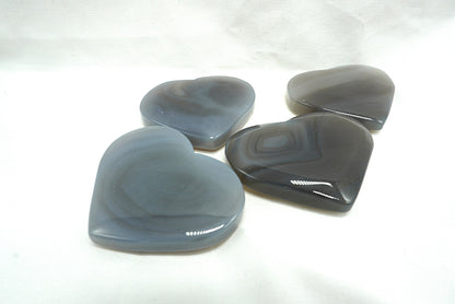 COEUR AGATE GRISE BOTSWANA