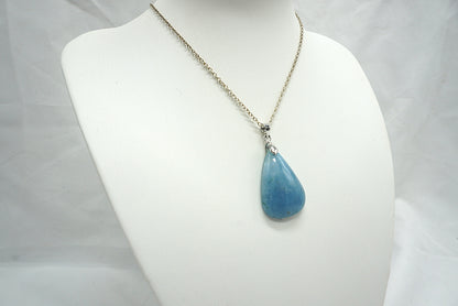 PENDENTIF AIGUE MARINE (ref 3)