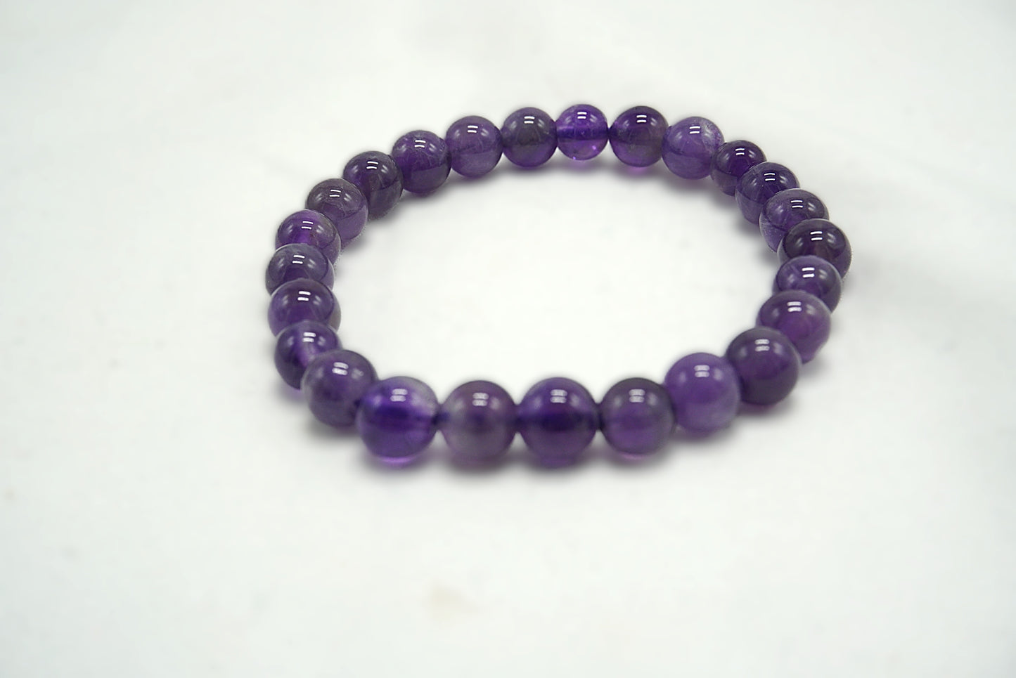 BRACELET AMETHYSTE (Taille enfant) 6MM