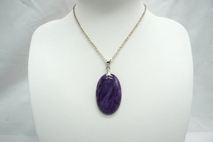 PENDENTIF CHAROITE (ref 3)