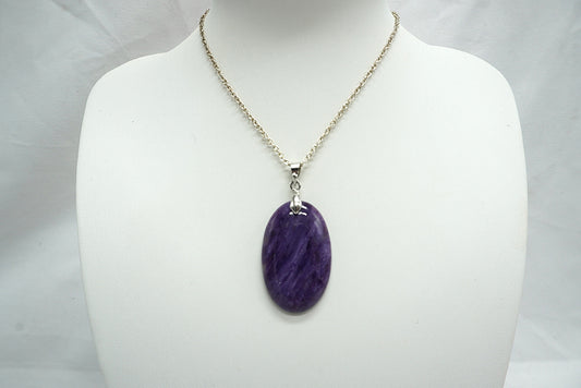 PENDENTIF CHAROITE (ref 3)