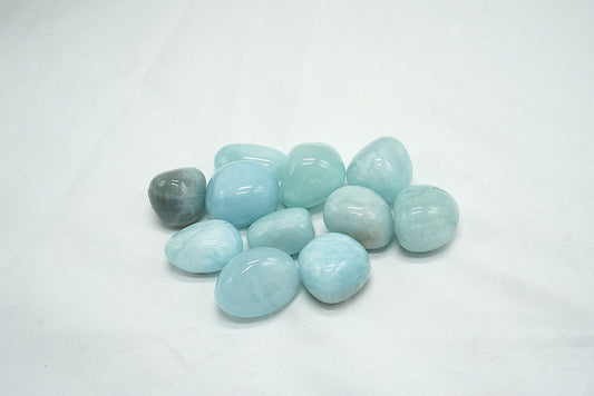 PIERRE ROULEE AIGUE MARINE