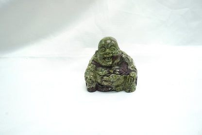 BOUDDHA JASPE SANG DE DRAGON (50MM)