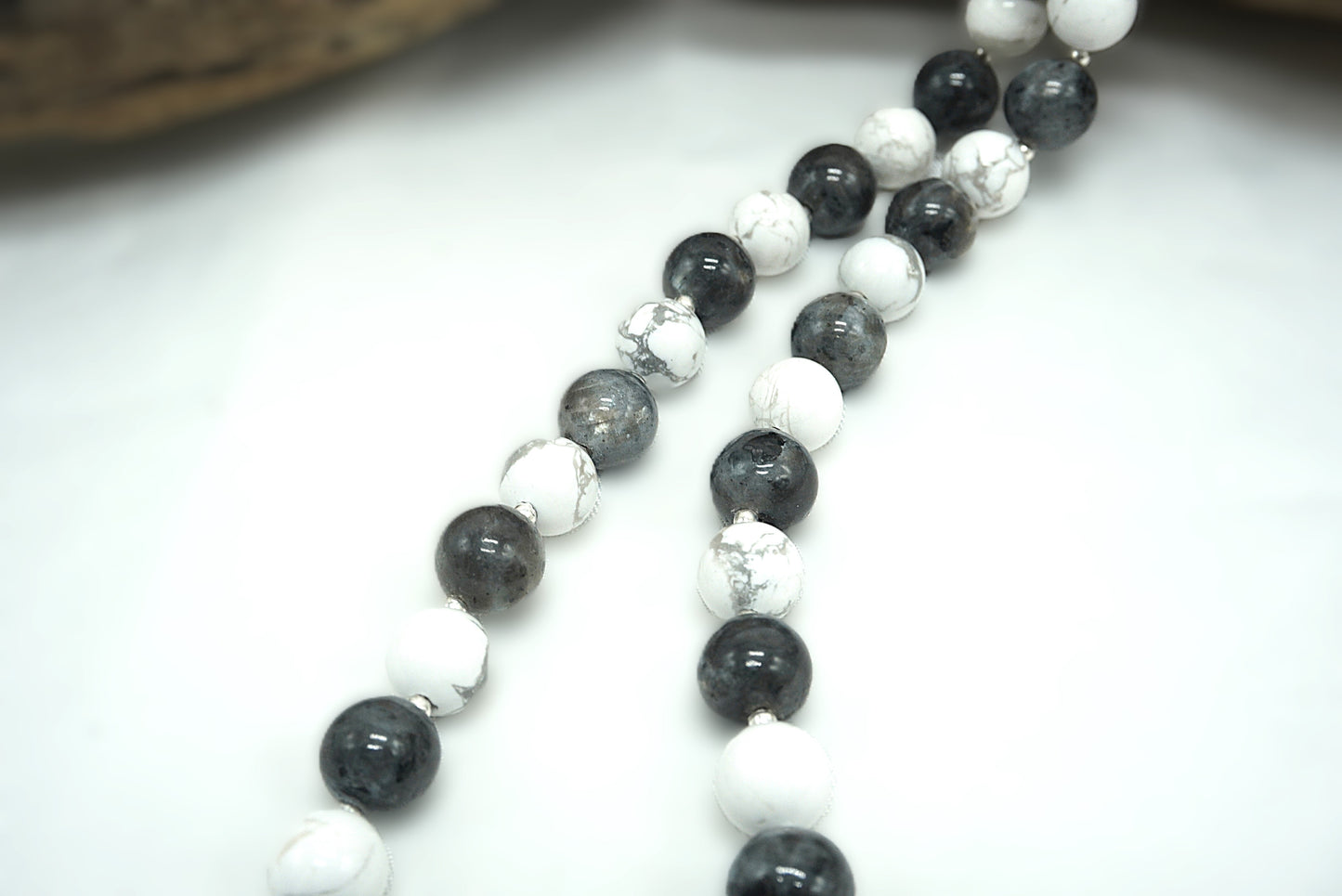 CORDON TELEPHONE EN PERLES