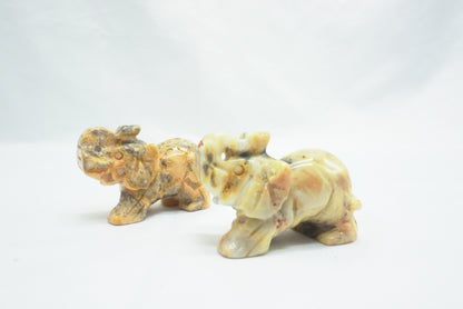 ELEPHANT AGATE CRAZY LACE (50MM)