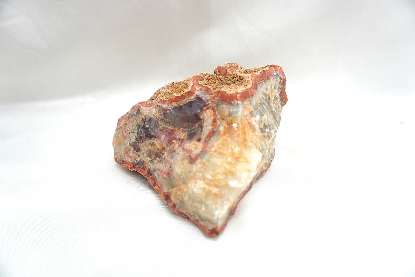 GEODE AGATE ROUGE (527 grammes)