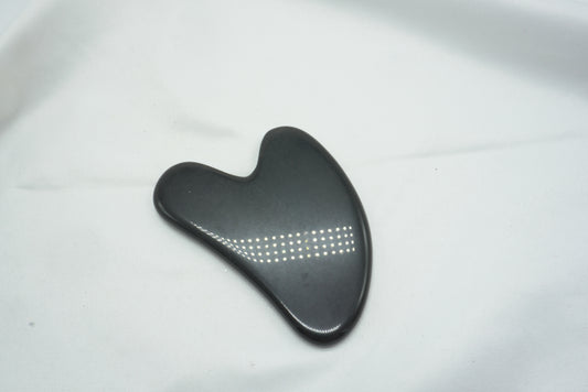 GUA SHA OBSIDIENNE NOIRE