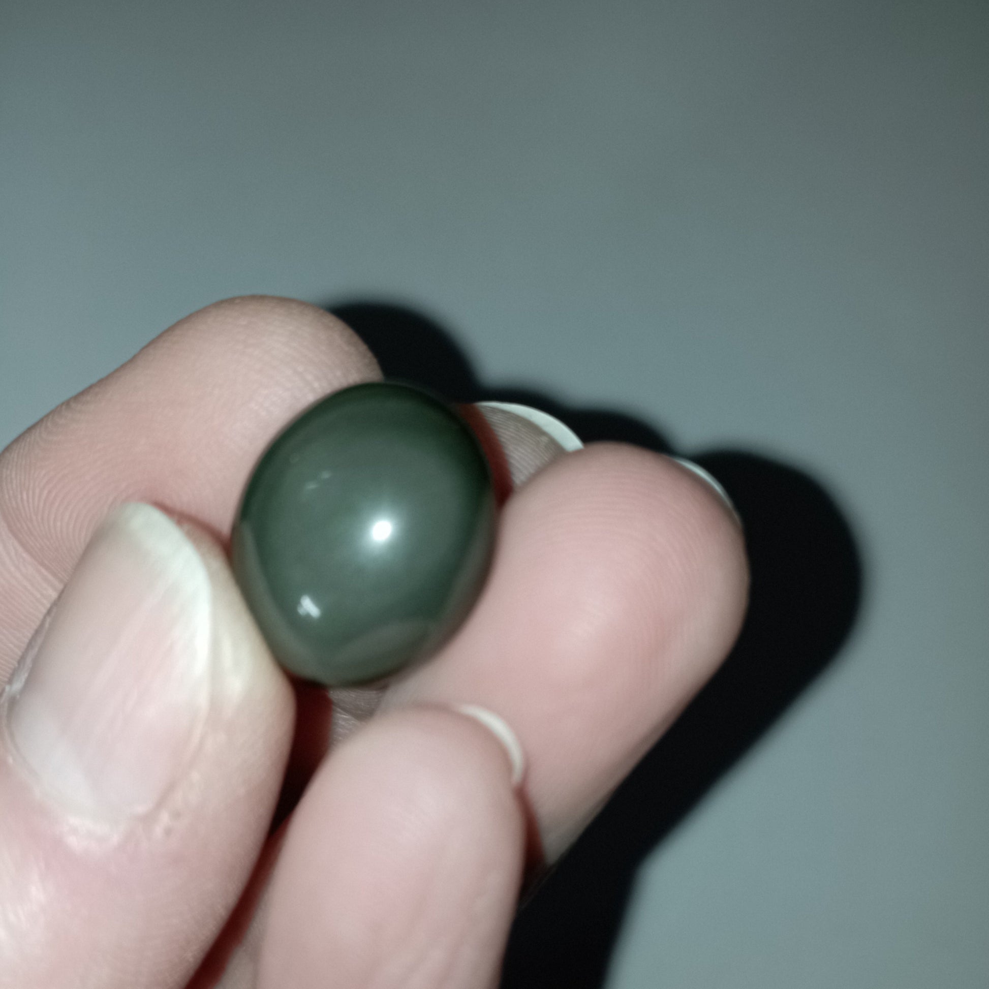 PIERRE ROULEE OBSIDIENNE OEIL CELESTE