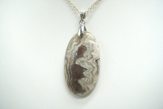 PENDENTIF AGATE CRAZY LACE (ref 3)