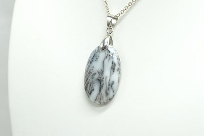 PENDENTIF AGATE DENDRITIQUE
